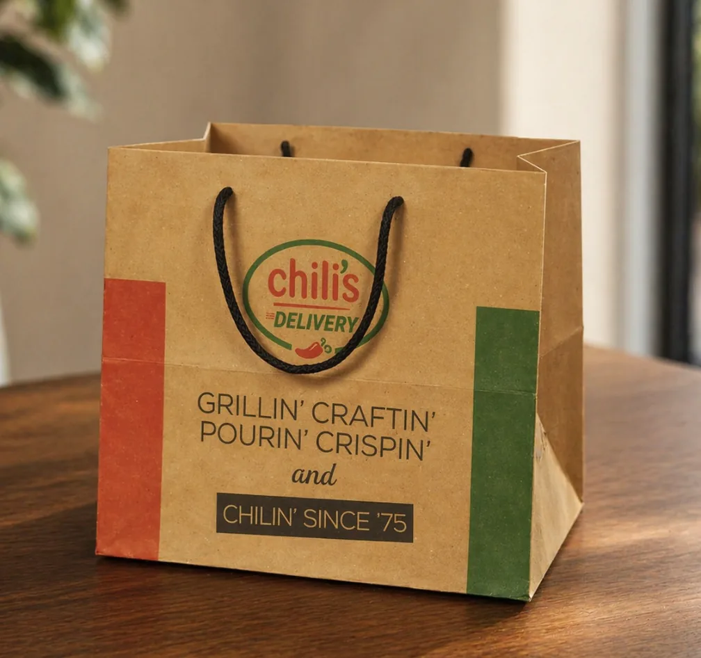 Chili's Kraft Bag, view 2