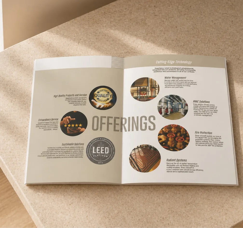 Corporate Brochure, view 3